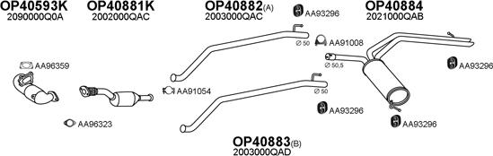 Veneporte 530159 - Система випуску ОГ autocars.com.ua