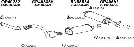 Veneporte 530247 - Система випуску ОГ autocars.com.ua