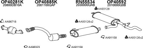 Veneporte 530250 - Система випуску ОГ autocars.com.ua