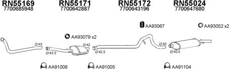 Veneporte 550026 - Система випуску ОГ autocars.com.ua