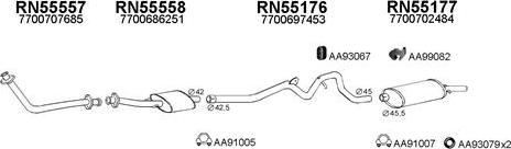 Veneporte 550029 - Система випуску ОГ autocars.com.ua