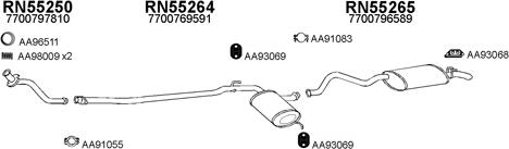 Veneporte 550051 - Система випуску ОГ autocars.com.ua