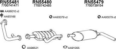 Veneporte 550143 - Система випуску ОГ autocars.com.ua