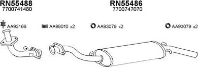 Veneporte 550144 - Система випуску ОГ autocars.com.ua