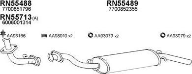 Veneporte 550145 - Система випуску ОГ autocars.com.ua