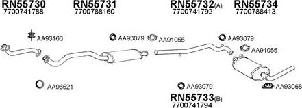 Veneporte 550209 - Система випуску ОГ autocars.com.ua