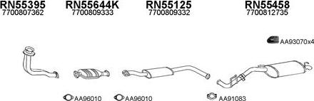 Veneporte 550340 - Система випуску ОГ autocars.com.ua