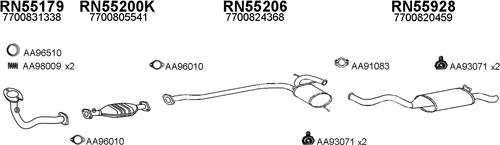 Veneporte 550480 - Система випуску ОГ autocars.com.ua