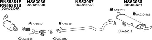 Veneporte 550794 - Система випуску ОГ autocars.com.ua