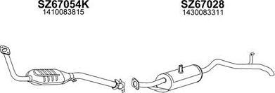 Veneporte 670015 - Система випуску ОГ autocars.com.ua