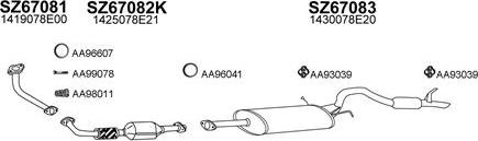 Veneporte 670035 - Система випуску ОГ autocars.com.ua