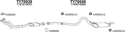 Veneporte 700020 - Система випуску ОГ autocars.com.ua