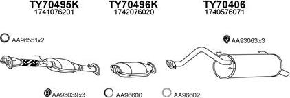 Veneporte 700043 - Система випуску ОГ autocars.com.ua