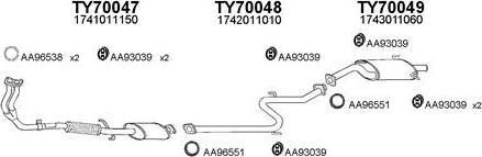 Veneporte 700058 - Система випуску ОГ autocars.com.ua
