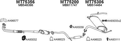Veneporte 750084 - Система випуску ОГ autocars.com.ua