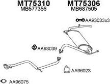 Veneporte 750088 - Система випуску ОГ autocars.com.ua