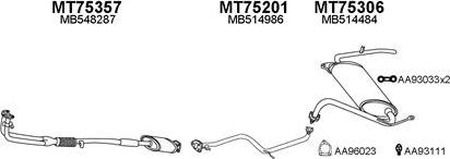 Veneporte 750089 - Система випуску ОГ autocars.com.ua