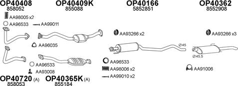 Veneporte 770101 - Система випуску ОГ autocars.com.ua