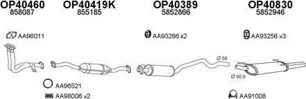 Veneporte 770109 - Система випуску ОГ autocars.com.ua
