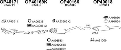 Veneporte 770140 - Система випуску ОГ autocars.com.ua