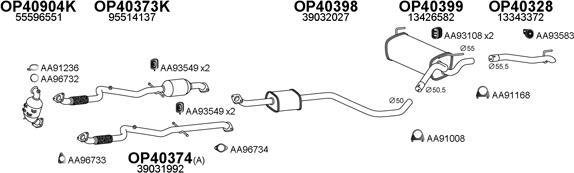 Veneporte 770289 - Система випуску ОГ autocars.com.ua