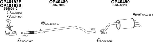 Veneporte 770317 - Система випуску ОГ autocars.com.ua