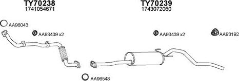 Veneporte 800206 - Система випуску ОГ autocars.com.ua