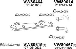 Veneporte 800345 - Система випуску ОГ autocars.com.ua
