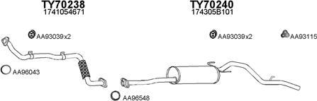 Veneporte 800370 - Система випуску ОГ autocars.com.ua