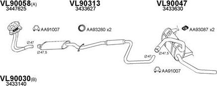 Veneporte 900012 - Система випуску ОГ autocars.com.ua