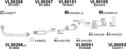 Veneporte 900 120 - Система випуску ОГ autocars.com.ua