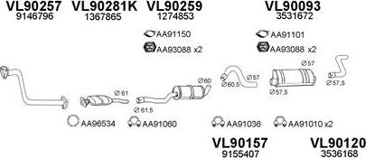Veneporte 900 148 - Система випуску ОГ autocars.com.ua