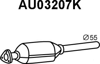 Veneporte AU03207K - Каталізатор autocars.com.ua