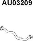 Veneporte AU03209 - Труба вихлопного газу autocars.com.ua