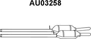 Veneporte AU03258 - Предглушітель вихлопних газів autocars.com.ua
