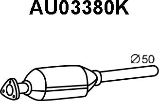 Veneporte AU03380K - Каталізатор autocars.com.ua