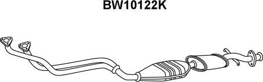 Veneporte BW10122K - Каталізатор autocars.com.ua