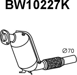 Veneporte BW10227K - Катализатор avtokuzovplus.com.ua