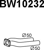 Veneporte BW10232 - Труба вихлопного газу autocars.com.ua