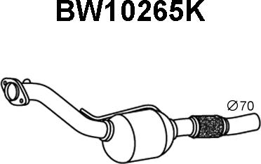 Veneporte BW10265K - Каталізатор autocars.com.ua