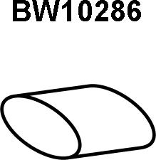 Veneporte BW10286 - Труба вихлопного газу autocars.com.ua