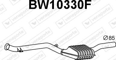 Veneporte BW10330F - сажі / частковий фільтр, система вихлопу ОГ autocars.com.ua