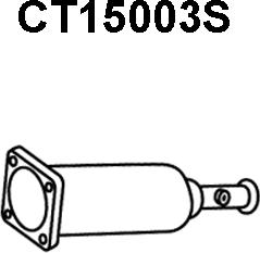 Veneporte CT15003S - Сажевый / частичный фильтр, система выхлопа ОГ avtokuzovplus.com.ua