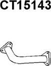 Veneporte CT15143 - Труба вихлопного газу autocars.com.ua