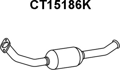 Veneporte CT15186K - Каталізатор autocars.com.ua