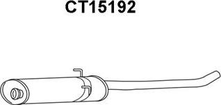 Veneporte CT15192 - Предглушітель вихлопних газів autocars.com.ua