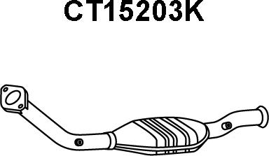 Veneporte CT15203K - Каталізатор autocars.com.ua