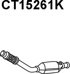 Veneporte CT15261K - Каталізатор autocars.com.ua