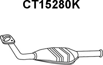 Veneporte CT15280K - Катализатор avtokuzovplus.com.ua