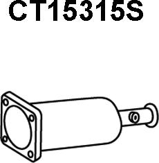 Veneporte CT15315S - сажі / частковий фільтр, система вихлопу ОГ autocars.com.ua